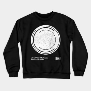Spinning The Wheel / Minimalist Style Graphic Fan Artwork Crewneck Sweatshirt